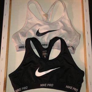 Nike Pro dri-fit Youth medium sports bra tops